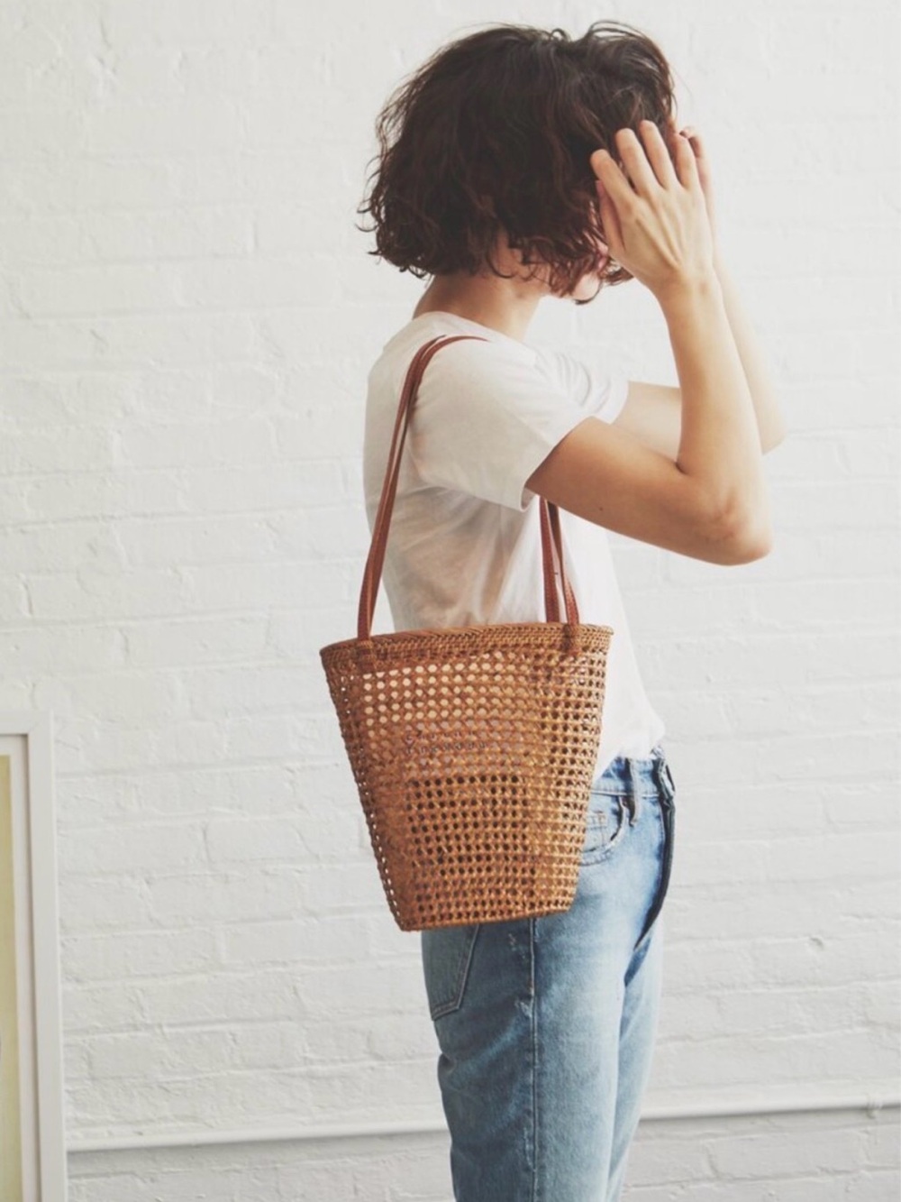 Bembien Isla Rattan Bag - Picture 2 of 6
